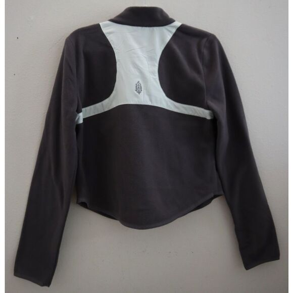 FP Movement OB2070860 Women's Sz M Gray In The Zone Fleece Zip-Up Jacket - Picture 2 of 9
